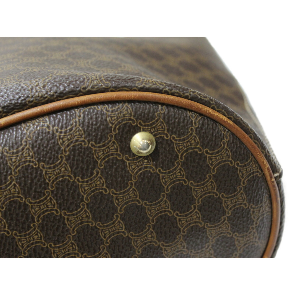 Celine Macadam Leather Tote Bag Brown - Picture 5 of 7